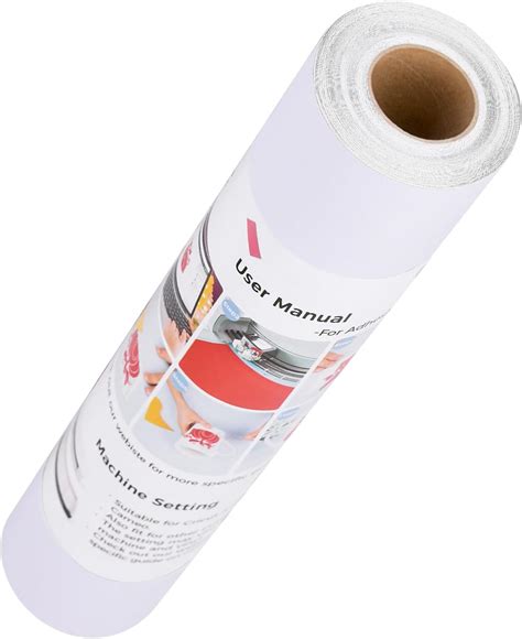 Cricut Volume Vinyl White 12In x 35ft; 1 roll 12 in x 35 ft (30.5 cm x 10.6 m); Quality product at an affordable price; Matte finish; Dishwasher friendly; Permanent yet removes without residue; Frustration-free plastic PET backer; 100% Vinyl, no Transfer Tape as filler; No harmful chemicals or additives; Optimized for Cricut cutting machines